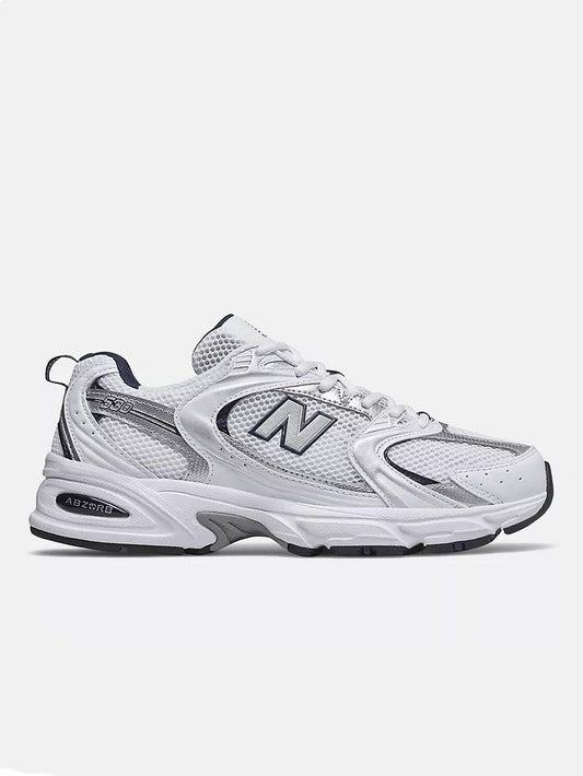 “ white/Indigo “